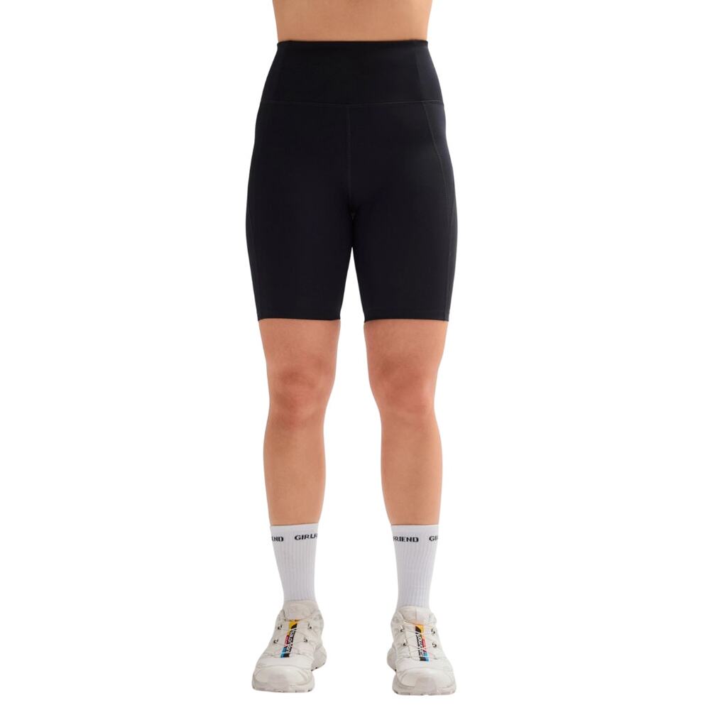Girlfriend Collective Shorts Womens XXS Black High Rise Bike Sculpt Athletic Gym